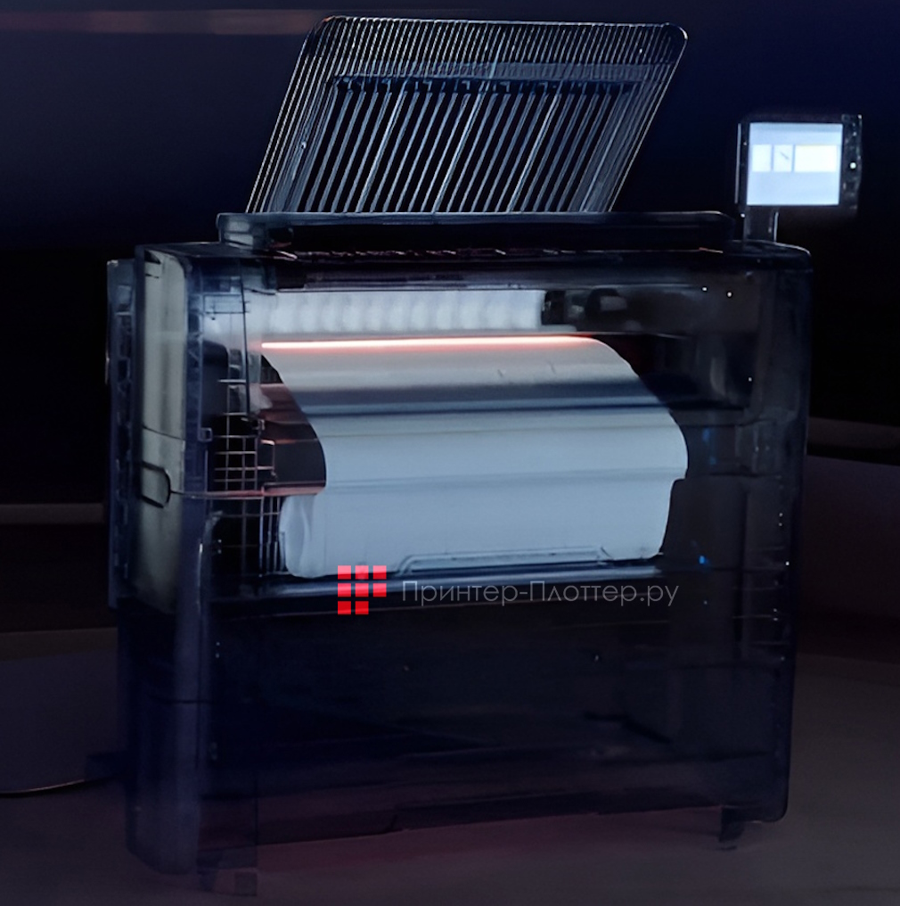 Canon PlotWave T55 P2R. Технология лучистого напыления