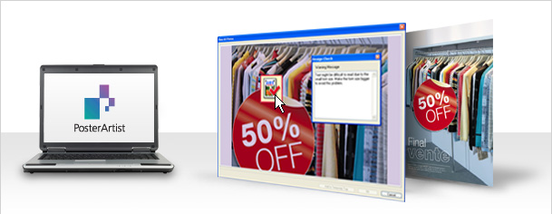 ПО PosterArtist. Функция проверки дизайна