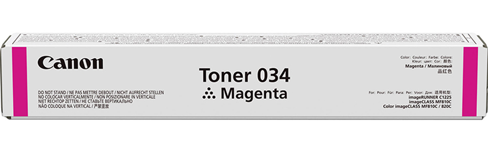 Canon Toner 034 (magenta). На выгодных условиях