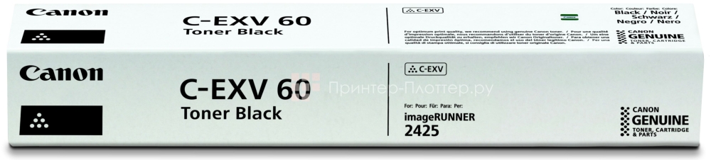 Canon Toner Cartridge C-EXV 60 (black). На выгодных условиях