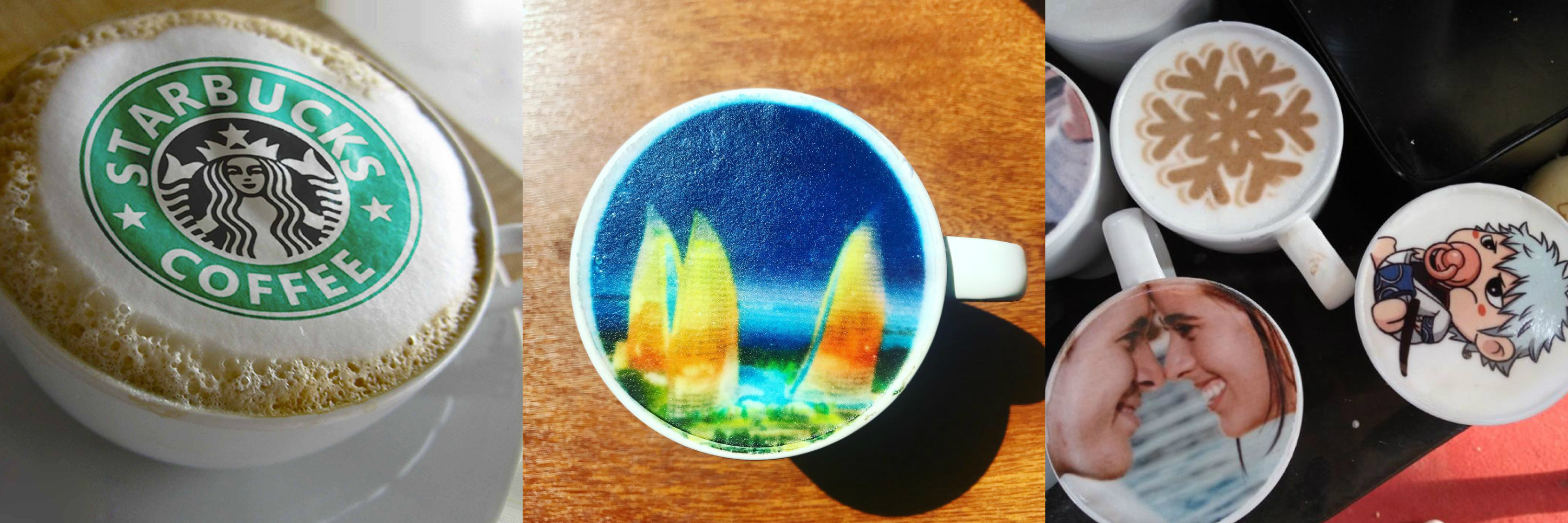 CoffeePrint (1 чашка). Съедобные чернила