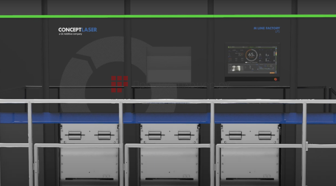 Concept Laser M Line Factory. Уникальные возможности