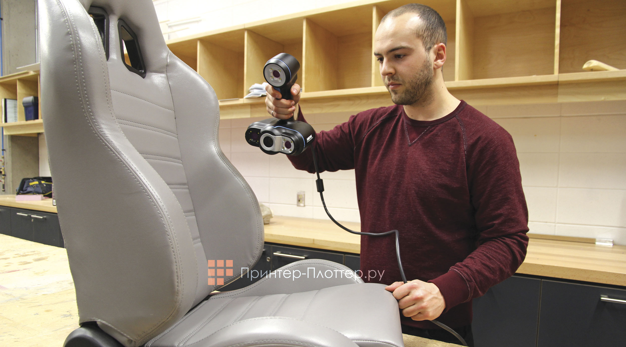 Creaform Go!Scan 50. Сканирование на ходу