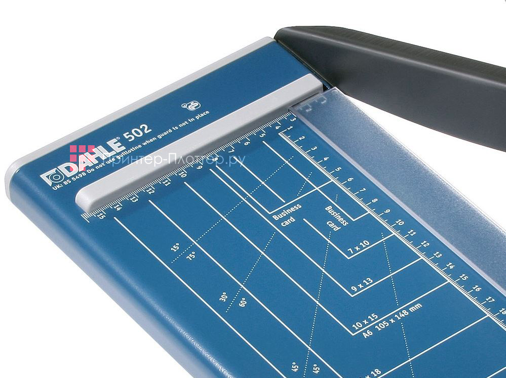 Dahle 502. Форматные линии