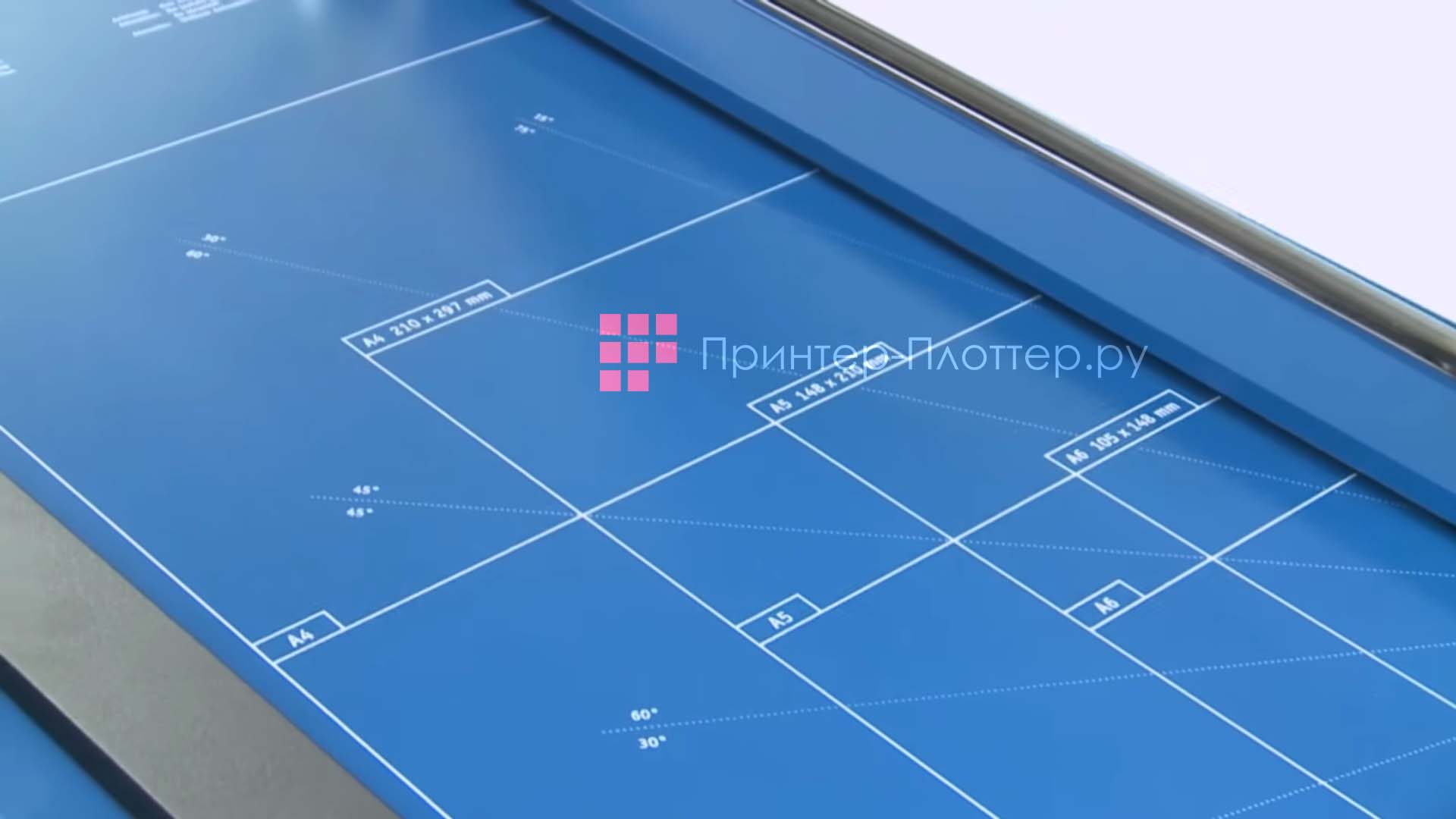 Dahle 567. Форматные линии