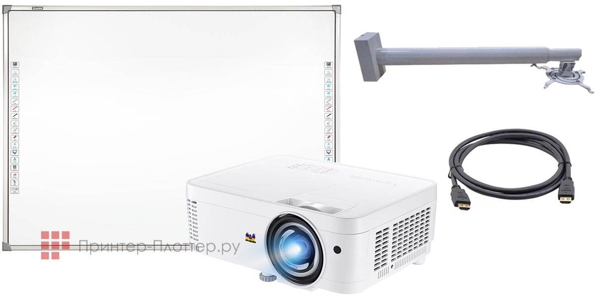 Donview DB-82IND-H03 + ViewSonic PS501X + FIX P720-1200W + кабель HDMI. На выгодных условиях