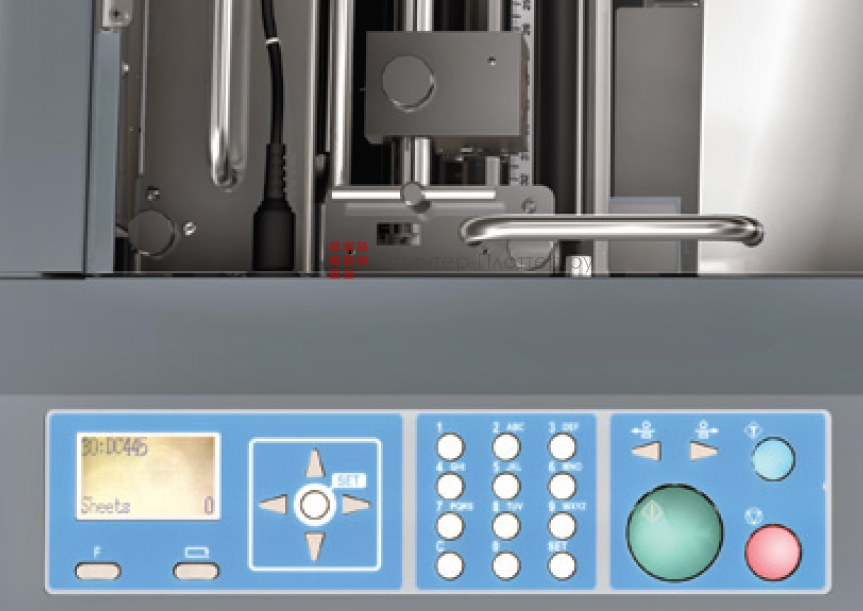 Duplo DC-446. Панель управления