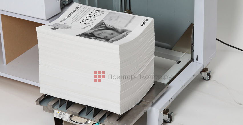 Duplo DP-F550. Производительность