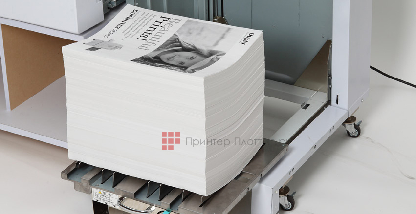 Duplo DP-F850. Производительность