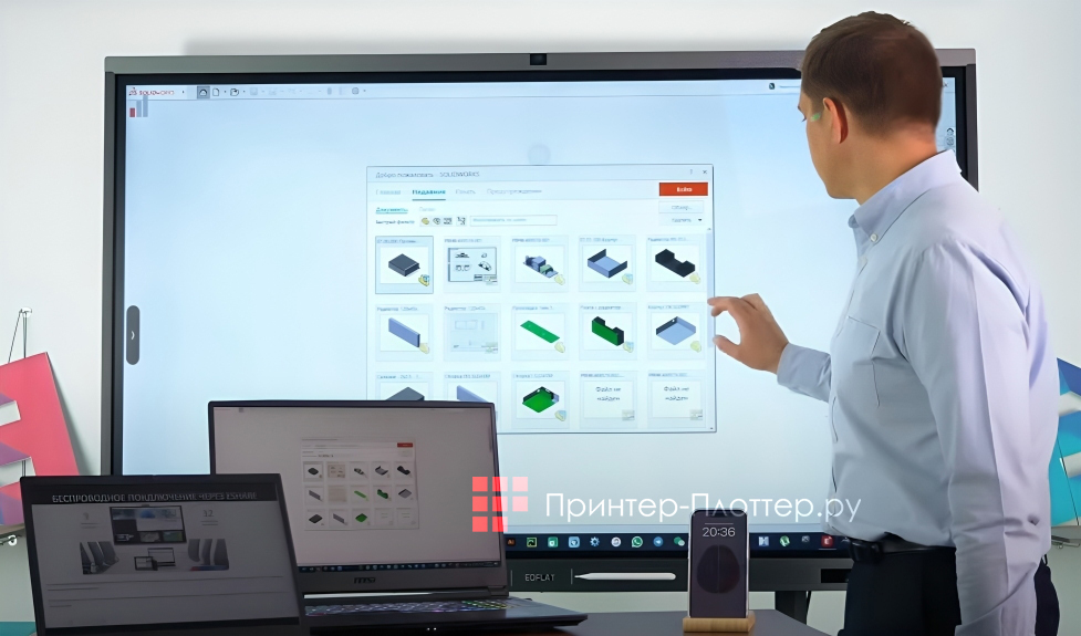 EdFlat EDF65UH 3, Беспроводное подключение