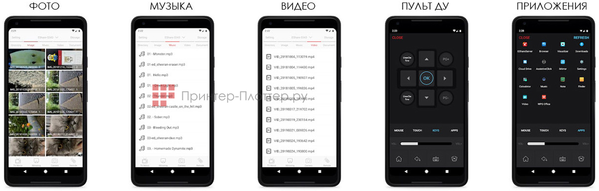 EdFlat EDF75CT E3. Беспроводное подключение мобильных устройств