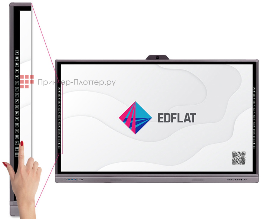 EdFlat EDF75CT E3. Быстрый доступ к инструментам