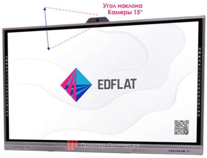 EdFlat EDF65CT M3. Особенные встроенные камеры 4К