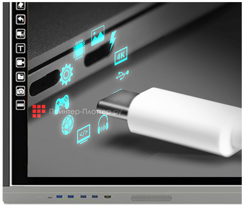 EdFlat EDF75CT E3. Подключи и работай USB-C