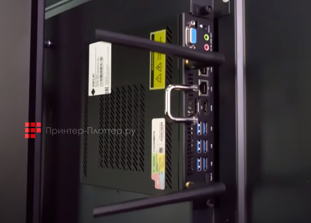 EdFlat EDF98UH 3. Встроенный OPS