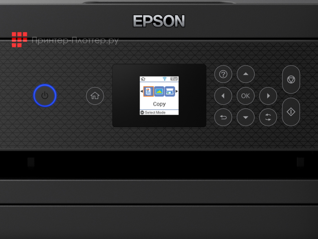 Epson EcoTank L4260. Эксклюзивная панель управления