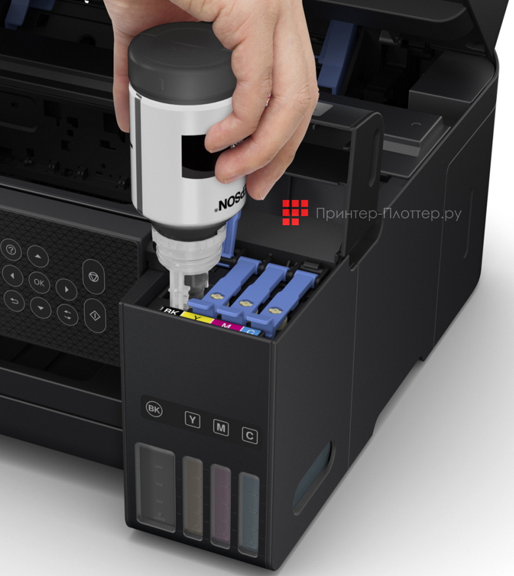 Epson EcoTank L3250. Клапан «Ink Lock»