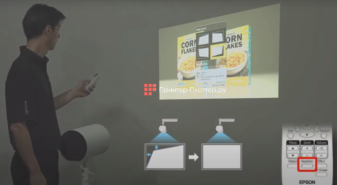 Epson LightScene EV-100. Проектор с лазерным источником света