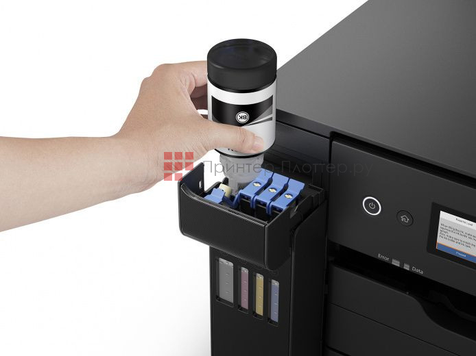 Epson L11160. Новые контейнеры со встроенным клапаном перекрытия чернил