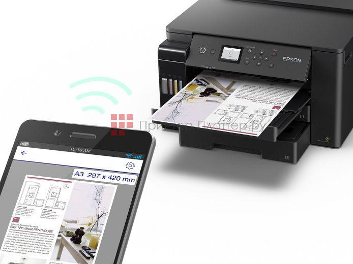 Epson L11160. Печать с мобильных устройств