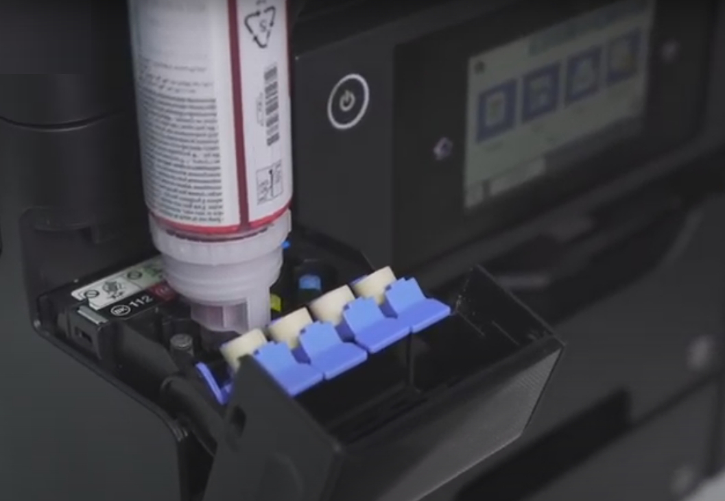 Epson L6550. Инновационная система заправки чернил 