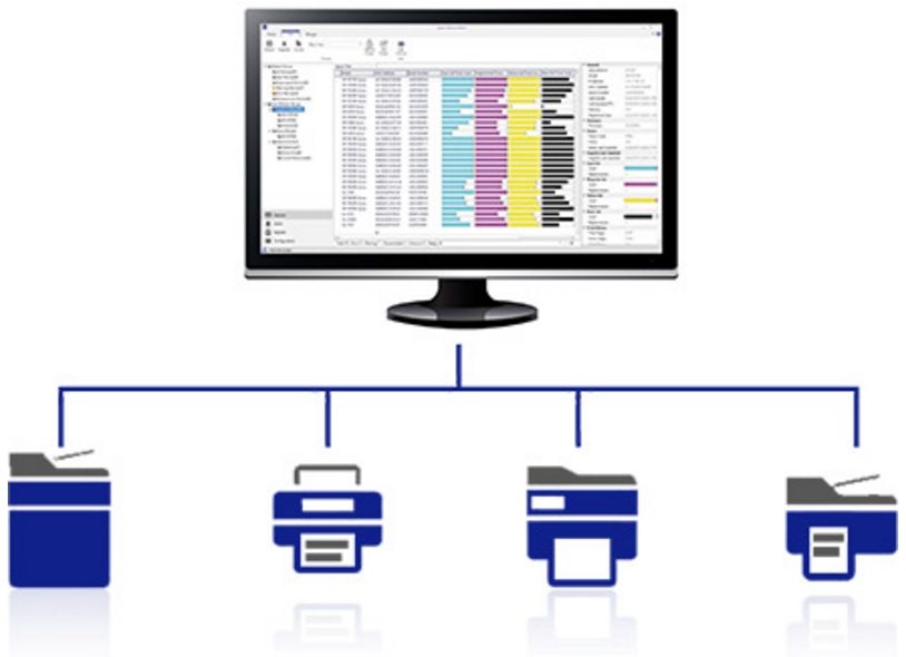 Epson L6550. Контроль за объемами печати