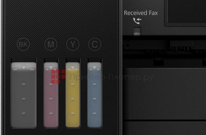 Epson L6570. Фронтальные чернильные емкости 