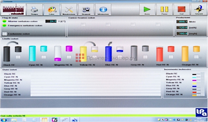 Epson Monna Lisa Evo Tre 32. Контроль и управление цветом