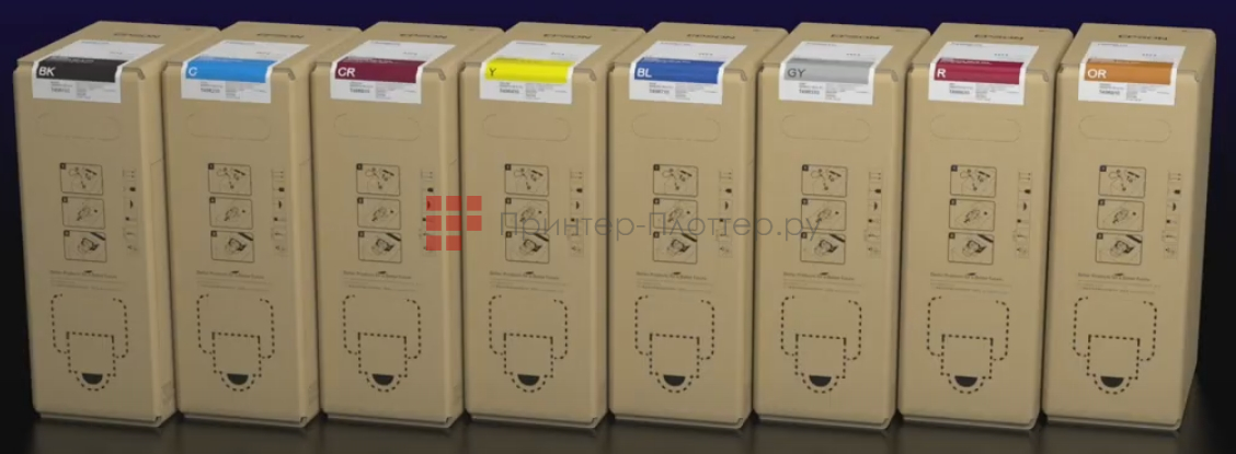 Epson Monna Lisa Evo Tre 8. Эффективные и безопасные чернила GENESTA 