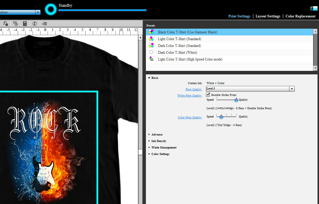 Epson SureColor SC-F2100 (5C). ПО Garment Creator