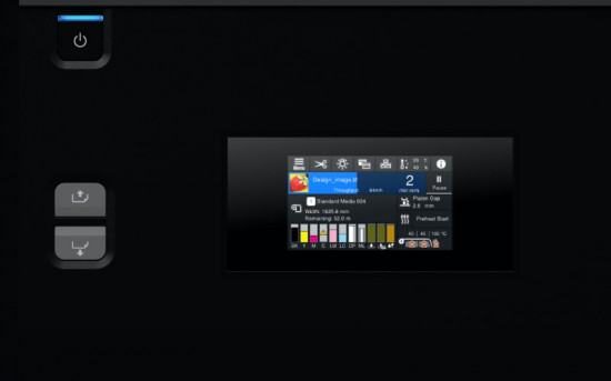 Epson SureColor SC-R5010L. Эффективное управление и автоматический контроль