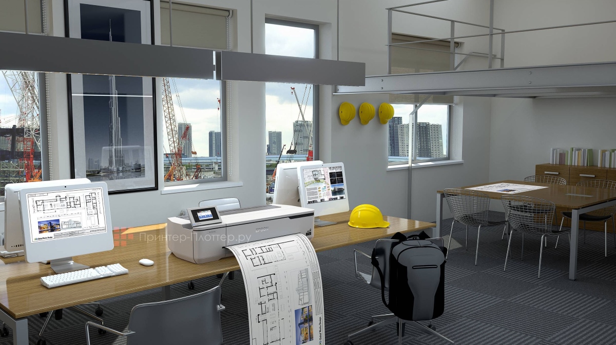 Epson SureColor SC-T2100. Применение