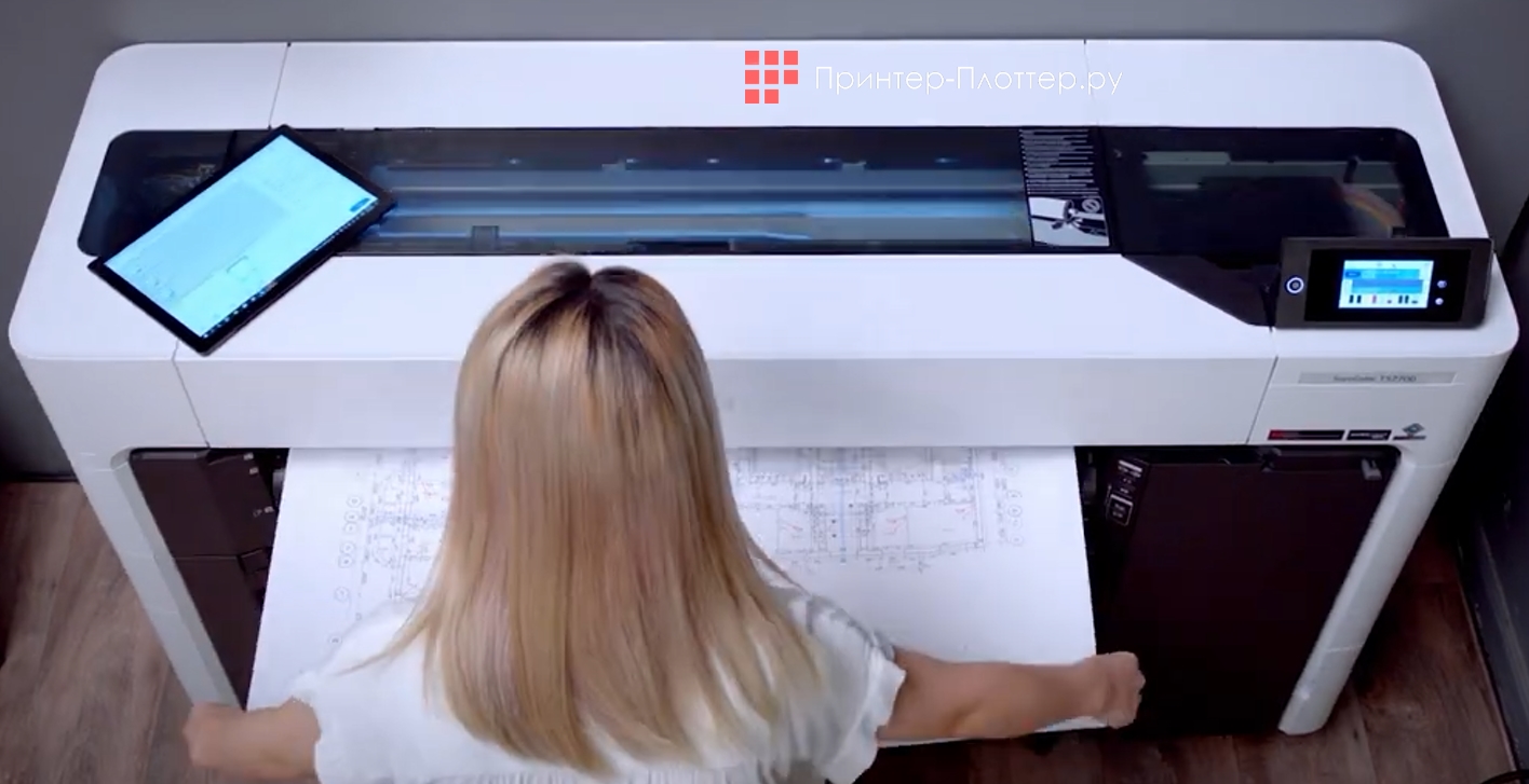 Epson SureColor SC-T3700D. Особенности