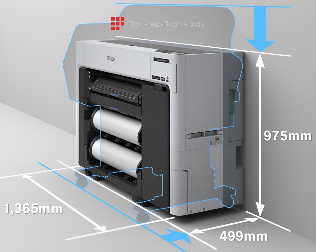 Epson SureColor SC-T3700E. Элегантный и компактный дизайн
