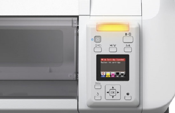 Epson SureColor SC-T5200. Панель управления