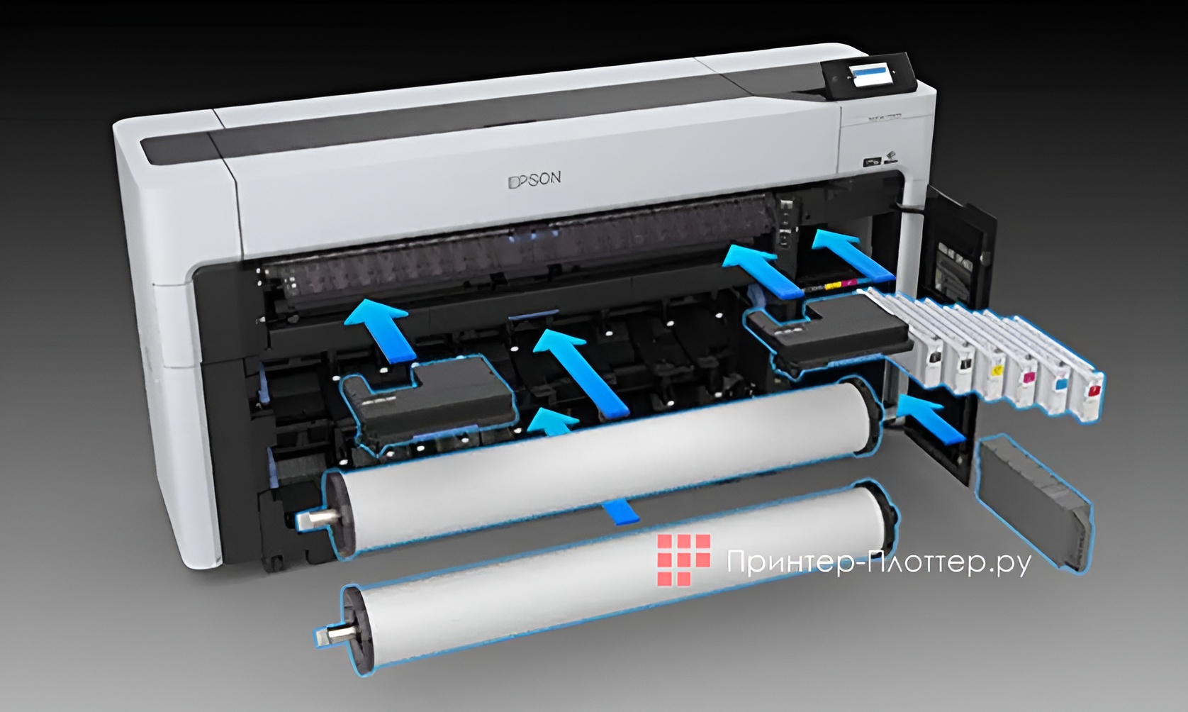 Epson SureColor SC-T5700D. Высокая производительность