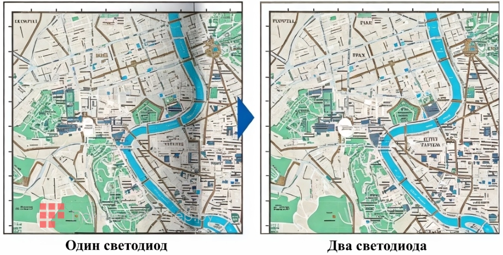 Epson SureColor SC-T5700DM. Две светодиолные лампы