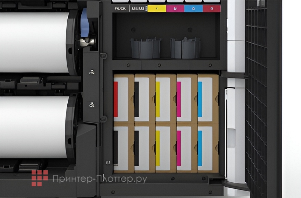 Epson SureColor SC-T5700DM. Место для хранения
