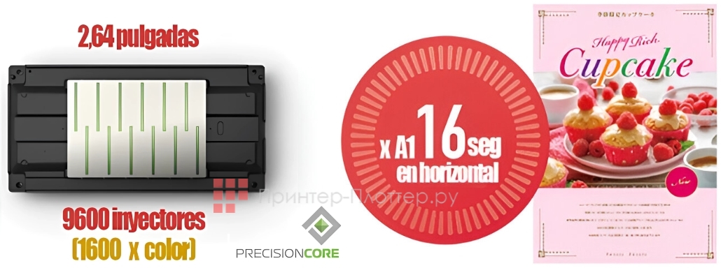 Epson SureColor SC-T5700DM. Усовершенствованная печатающая головка