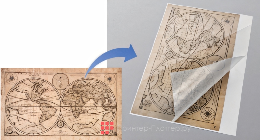 Epson SureColor SC-T5700DM. Защитный лист для носителей