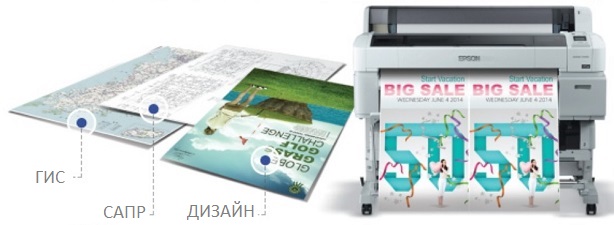Epson SureColor SC-T7200D PS. Высокая производительность