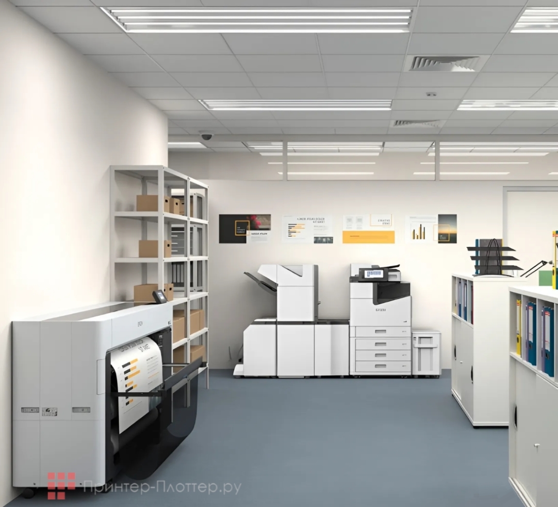 Epson SureColor SC-T7700DM. Компактный дизайн