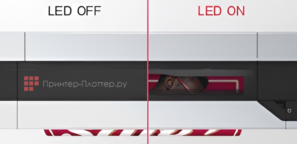 Epson SureColor SC-T7700DM. Внутреннее освещение