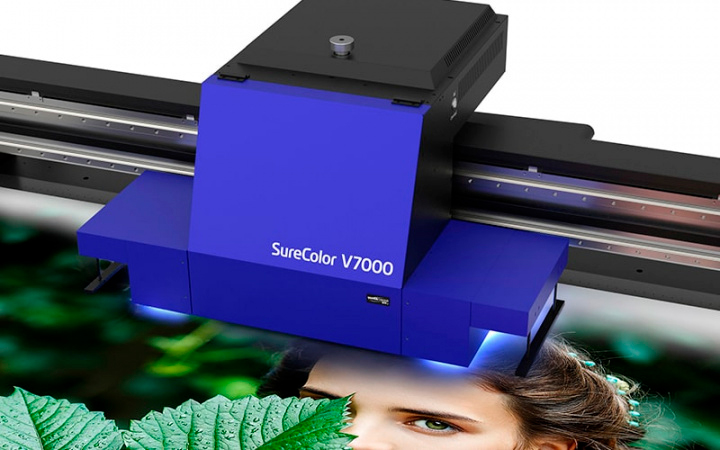 Планшетный УФ-плоттер Epson SureColor SC-V7000. Автоматический контроль
