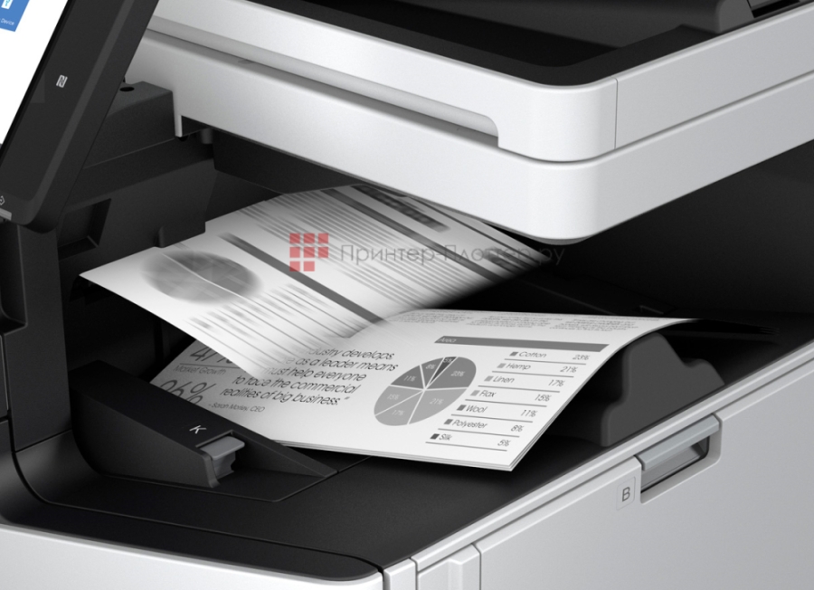 Epson WorkForce Enterprise WF-M20590D4TW. Отменное качество печати