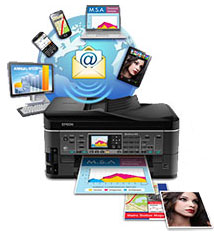 Epson WorkForce Pro WF-R5190DTW RIPS. Email Print