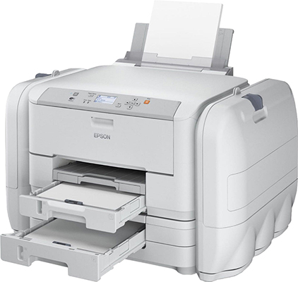 Epson WorkForce Pro WF-R5190DTW RIPS. Работа с различными носителями