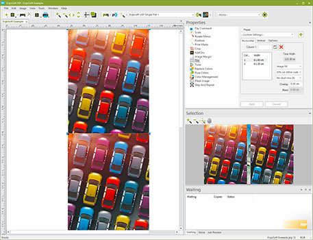 Ergosoft PosterPrint v.14 SE, A5. JobComposer