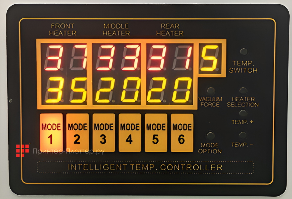 Esajet SJ-3180TS. Панель управления