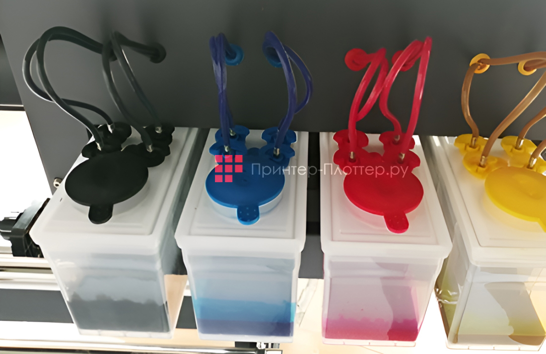 Esajet SJ-3180TS. Поддержка чернильной печати CMYK